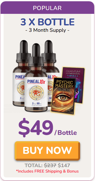 Oerder Pineal 10x 3 Bottles